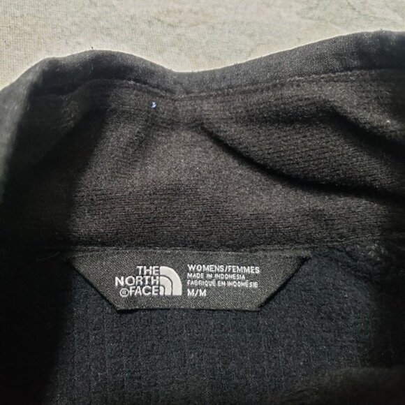 The North Face Sweatshirt Womens Medium Black Full Zip Long Sleeve Branded - Picture 6 of 12